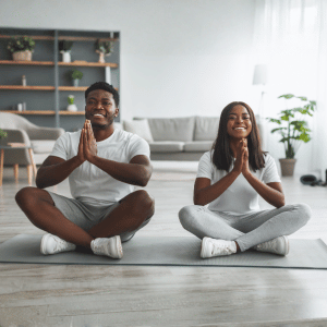 mindfulness based stress reduction and be present moment