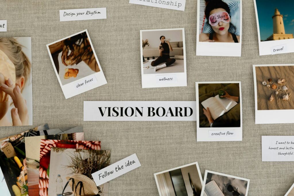 vision boards and visualization